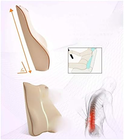 Възглавница за подкрепа на долната част на гърба от пяна с памет ефект WYKDD, Ергономична възглавница за гърба