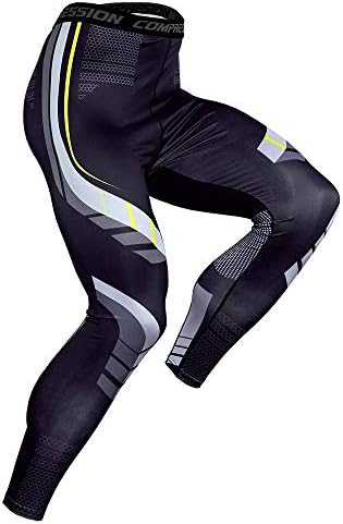 OEBLD Компресия Панталони Мъжки UV Блокер Чорапогащи За Джогинг 1 или 2 Опаковки Гамаши за Йога в Залата за Спортни Тренировки