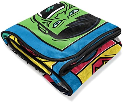 Поп-одеало Jay Franco Marvel Отмъстителите - Размери 62 x 90 см, детско Спално бельо - Устойчив на избледняване сверхмягкий