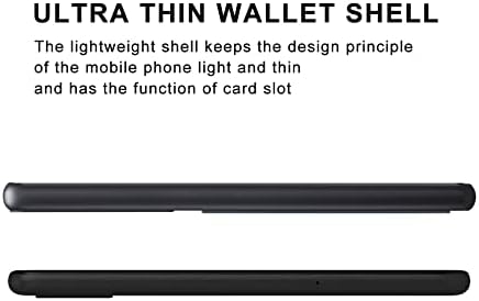 Калъф Kowauri за Google Pixel 6A, една Чанта-портфейл от изкуствена кожа с Отделение за кредитни карти, Ултра-Защитен