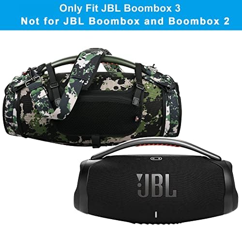 TXesign Пътен каишка за носене JBL Boombox 3/Boombox 3 Wi-Fi интернет, Водоустойчив Преносим Високоговорител, Bluetooth,