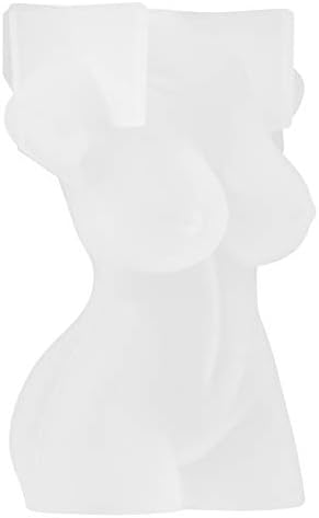 SEWACC Мъжки Мивка за тялото 3 БР 3D Поставка За тялото Силиконова Форма За Тялото Форма на Тялото Силиконови Декорации