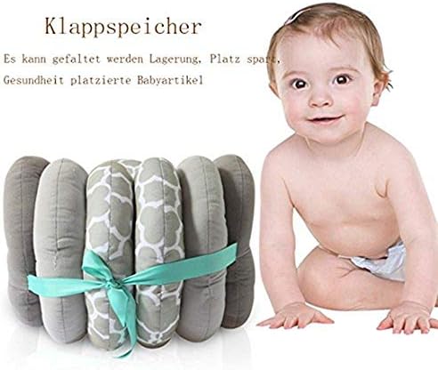 VUPUPY Детска Възглавница за кърмене Възглавница за кърмене, най-Добрата за майките, с Регулируема височина (сив)