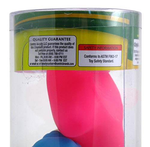 Пръскачки за вана Crayola Разнообразни продукти за грижа за баня, на 5 броя (опаковка от 6 броя)
