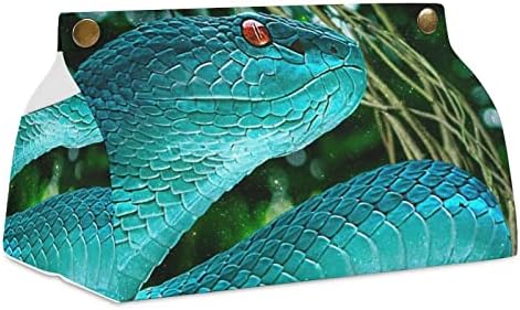 Синята Змия Притежателя Тъкан, Правоъгълна Органайзер за Салфетки за Плотове, Шкафа