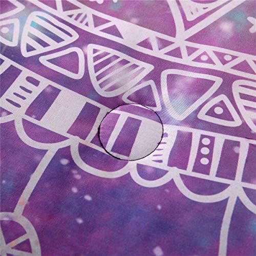 Комплект спално бельо NTBED Galaxy Ловец на сънища, Кралицата на Виолетовия Цвят, Богемное Одеяло с Преговарящите