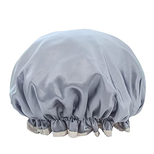 Guolarizi 1 бр., Дамска шапка за душ, водоустойчив материал, запазва Косата суха, Благородна Лека Гъба с подплата от ултра-тънък