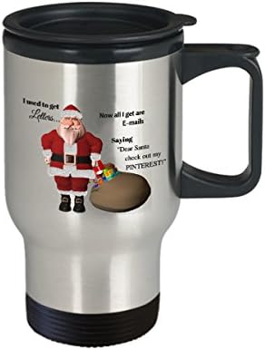 Забавна чаша за пътуване - Christmas Pinterest