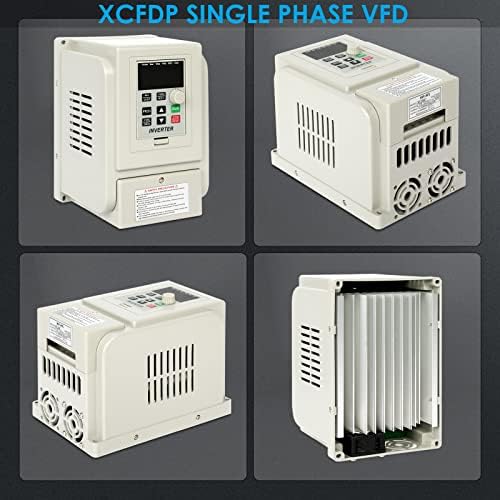 XCFDP Честотно-регулируеми автомобил с променлив ток 220 v/4 кВт 6 с. л., 20A VFD Инвертор, Монофазен преобразувател на честота