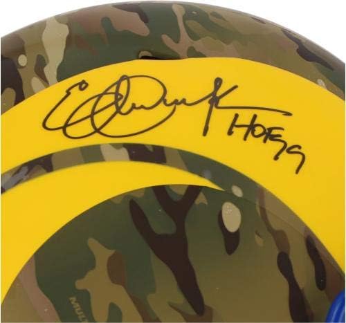 Ерик Дикерсън Лос Анджелис Рэмс, Копие на шлемове Riddell CAMO Alternate Speed с автограф Ридделла и надпис