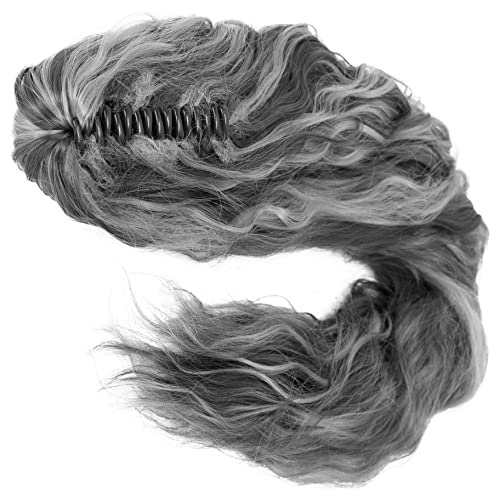CAISHA от PRETTYSHOP 28 е Удължен Съраунд Вълнообразни Перука за коса опашка От термоустойчиви Синтетични Влакна,