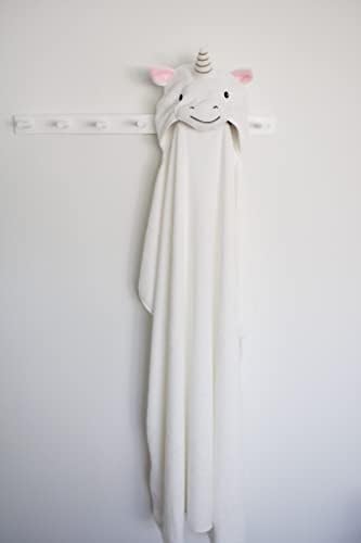 Бебешка хавлиена кърпа с качулка Еднорог - Луксозно и ультрамягкое, незаменим за къпане на вашето дете! Изработен от лек бамбуково материал за бебета и деца