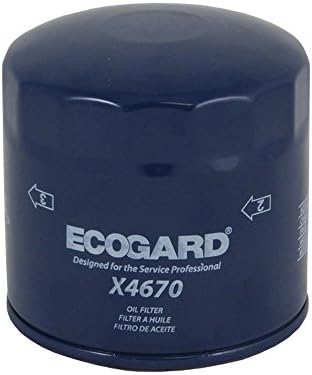 Маслен филтър ECOGARD X4670 Премиум-клас за един обикновен масло е Подходящ за Dodge Ram 1500 5,7 л 2003-2007, Ram 1500 4,7