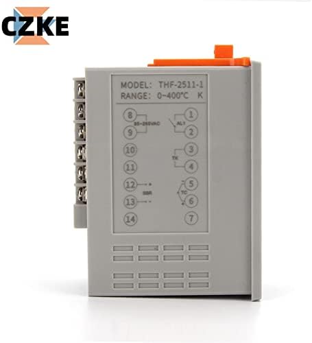 MGTCAR Устройство за управление на интеграцията на времето и температурата THF-2000 AC85-AC265V 50Hz с цифров дисплей