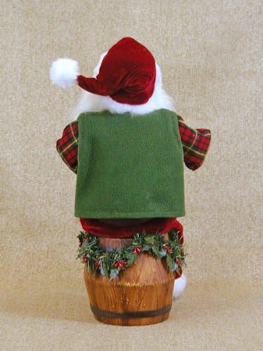 Карън Дидион Оригиналната Бирената Бъчва От Краквудского Дърво, Фигурка На Дядо Коледа