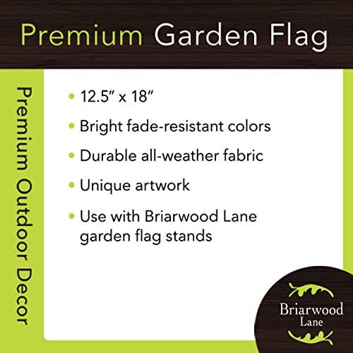 Ириси Пролетта Градински Флаг 12,5 x 18 Цвята Колибри Брайарвуд Лейн