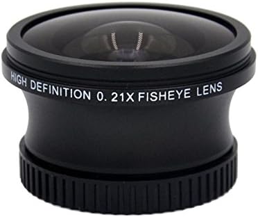 Екстремни обектив Рибешко око (0.21 x) за Canon VIXIA HF R200 + Нова тъкан West Micro Fiber