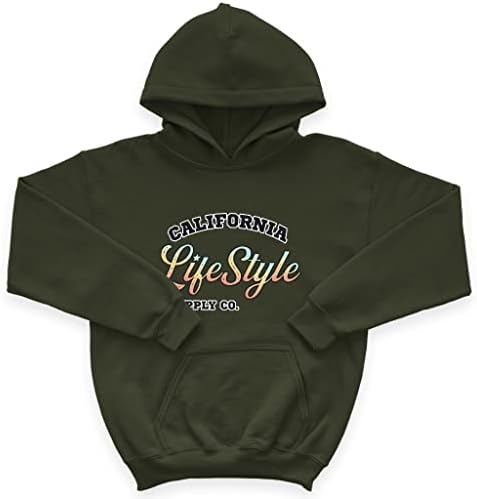 Детска hoody с качулка от порести руно California Lifestyle - Тематична Детска hoody с качулка - Прохладно hoody