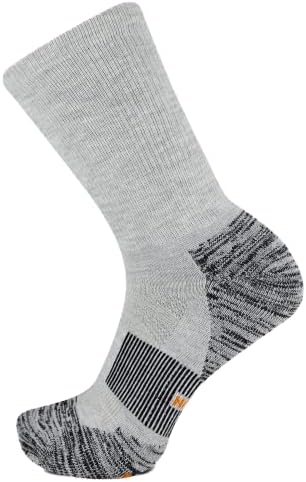 Мъжки и дамски чорапи Merrell Thermal Trail Running Crew Socks - Унисекс Thermolite с лесен изолация и дишаща мрежа