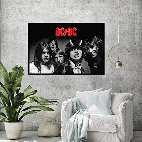 Плакат на AC/DC Highway to Hell BW (36 x 24)