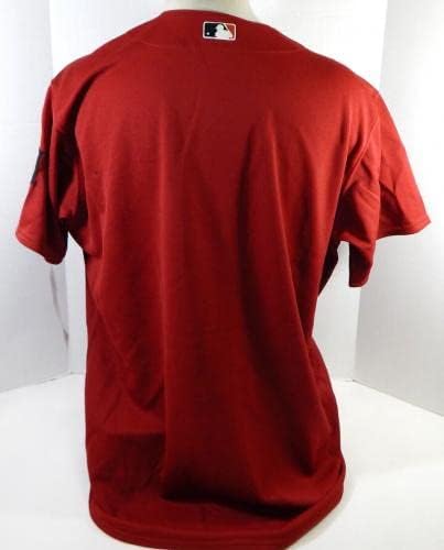 Хюстън Астрос Формуляр за Автентична Червена Риза Majestic NWT 52 DP22523 - Тениски MLB, Използвани В игрите