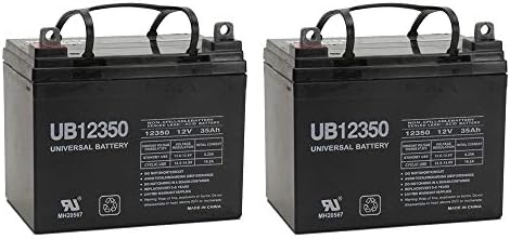 Батерия за скутер UB12350 12V 35Ah PRIDE Victory AGM1234T за замяна - 2 бр.