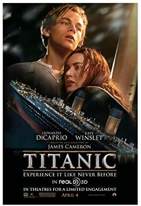 Плакат на филма Титаник 2, с монтиран на стената Арт Декор с Принтом Картини за Украса на Хола Спални Без Рамка: