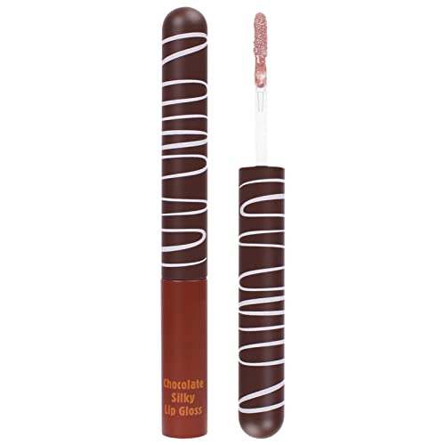 Xiahium Опаковъчни Торбички за Блясък за устни Шоколадова Глазура За устни Хидратиращ Овлажняващ Калена Хидратиращ Нелипкая