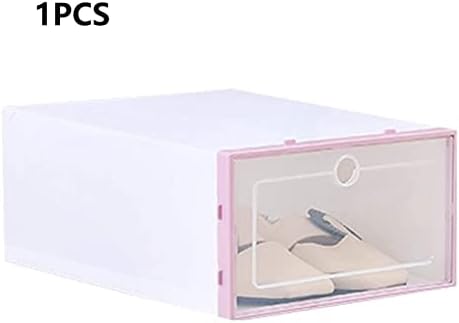 DEPILA флип-надолу кутия за обувки, Дебели Прозрачни чекмеджето, Пластмасови Кутии за обувки, Штабелируемая Кутия, Органайзер