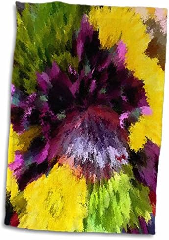 Кърпи 3dRose Florene Contemporary с абстрактен модел - Цветна мечта (twl-17857-1)