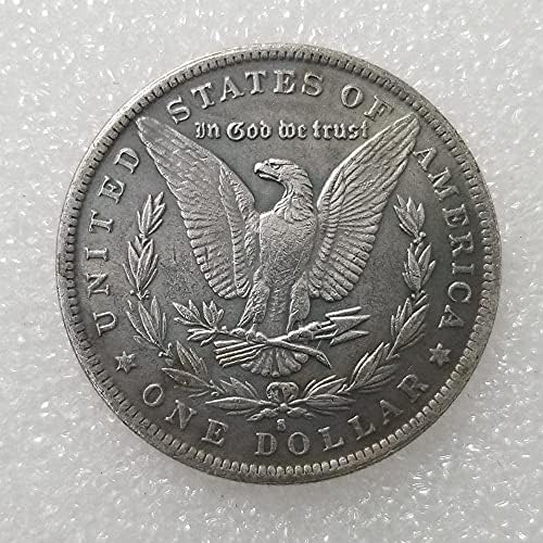 Старинни Занаяти Версия 1899-те Години От Мед С Посеребренным покритие Колекция от монети Morgan Silver Dollar
