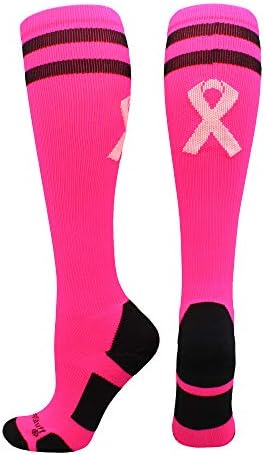 Чорапи MadSportsStuff с Розова панделка за информиране за рак на гърдата в Ивицата