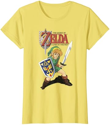 Тениски с Анимационни печат Legend of Zelda Link To The Past