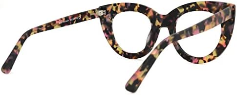 Zeelool Стилна Дебели рамки за очила Котешко око за Жени с безрецептурными прозрачни лещи WA575716