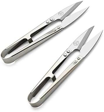 Ножици за почистване на конци Кант Ножици за Бродерия От Неръждаема стомана Кант Клещи (1)