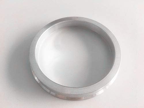 NB-AERO (Комплект от 4) Алуминиеви центрирующие пръстени на главината с диаметър от 72,62 мм до 60,1 mm с вътрешен диаметър