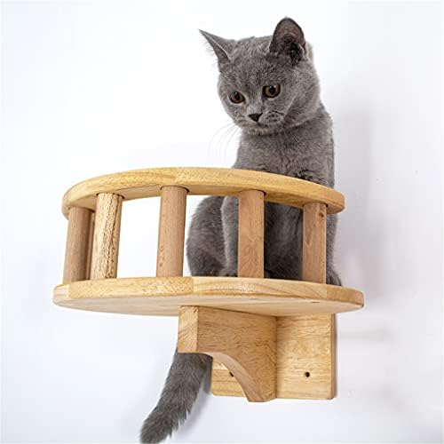 Мебели за домашни любимци SLATIOM Дървена Дограма за катерене Котки Стенни Тъпче Котката Дърво Кула Стенен Играчка Къщичка