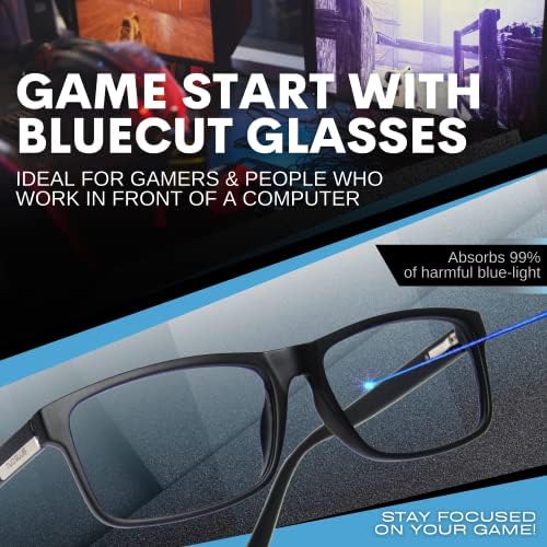 Блокиране на Синя светлина Очила За мъже и Жени – Очилата за компютърни игри със защита от умора, Които главоболие,