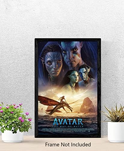 Плакат на филма Аватар 2: Пътят на водата 16x24, Без рамка