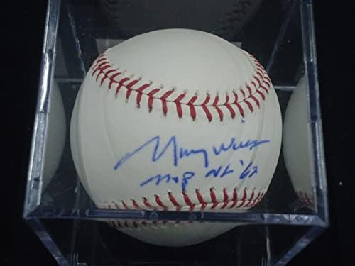 МОРИ УИЛС подписа бейзболен договор с TRISTAR COA DODGERS - Бейзболни топки с автографи