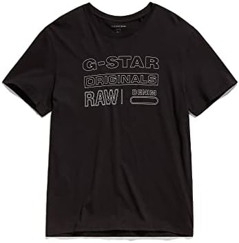 Мъжка тениска с графичен принтом Премиум-клас на G-Star Raw