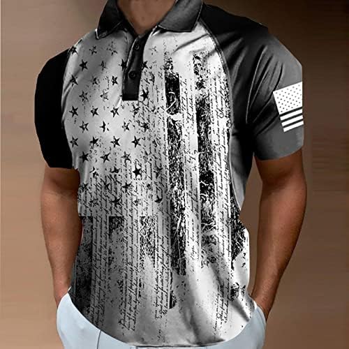 Мъжко Пролетно-Лятна Мода Ежедневни Тениска с Дълъг Ръкав от смес от памук, Без Светкавица с Ревери, 3D Цифров