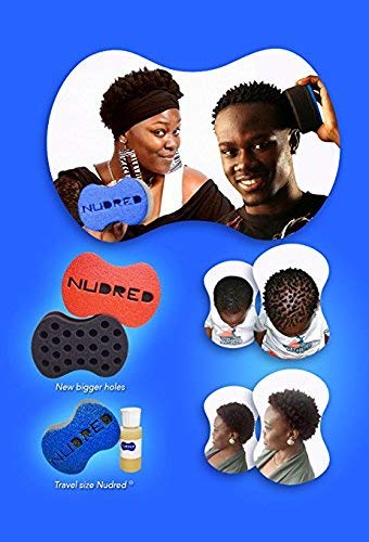 NuDred Coil I. T. Formula - Четка-гъба за коса Twist + Балсам за коса За мъже и жени, За да се Хидратират изваяни резба