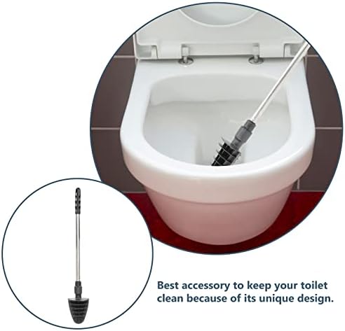 Средство за почистване на бани Cabilock Средство За Почистване на бани, Скрубер За баня, Силиконова Четка за Тоалетна,