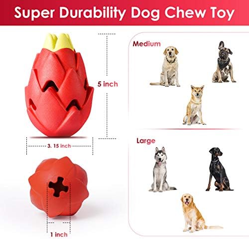 Дъвченето играчка за кучета Сладко Paws от хранително-вкусовата гума с възможност за замразяване за агресивни