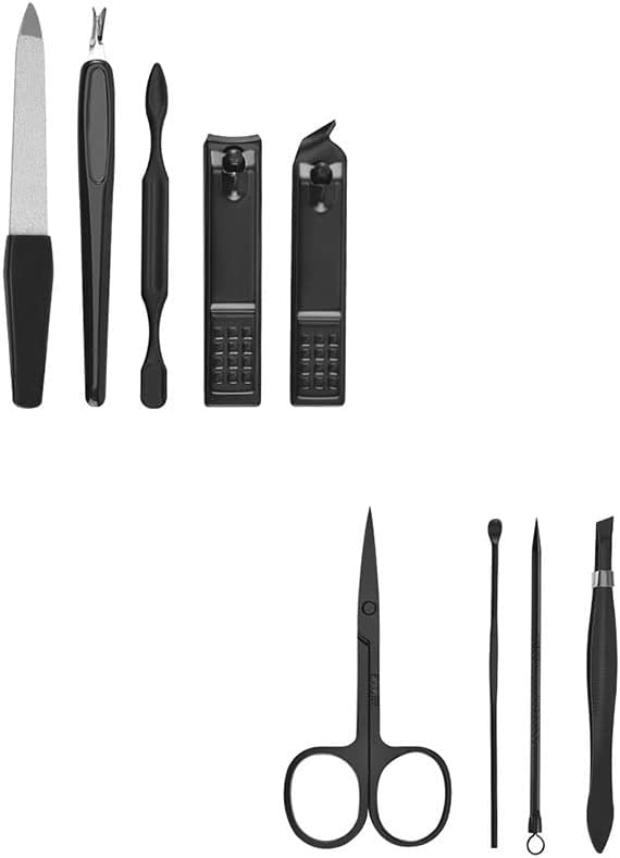 SDFGH Машина за рязане на ноктите, комплект за маникюр и Педикюр, Преносим Пътен Набор от инструменти за Рязане на нокти от