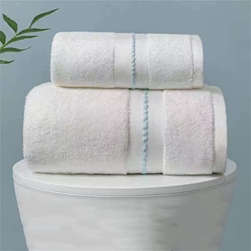 MJWDP кърпи за баня за дома удобства, Памучно кърпа за вода и гъст Кърпа за мъже и жени, Увит в кърпа за двойки (Цвят: 2 бр.,