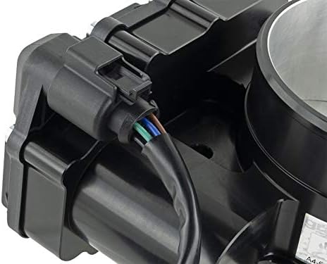 Grams Performance G09-05-0010 90 мм Корпуса на педала на газта С кабелен задвижване Черна за Honda Civic 2006-2015