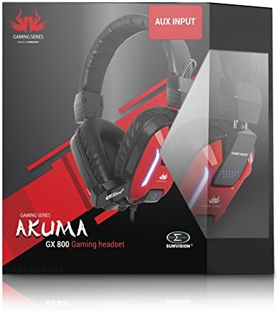 Жични слушалки слот Sumvision Akuma GX800/слушалки с микрофон за pc/Windows