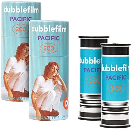 Дублирующая филм Pacific 200 Цветна негативна филм (120 роли, 2 опаковки)